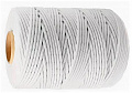 Шнур 10мм 30м белая бобина тест 1800кгс Danline 